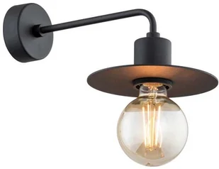 Argon Kinkiet LAMPA ścienna CORSO 3880 metalowa OPRAWA spodek na wysięgniku żarówka bulb chrom 3880 - Lampy ścienne - miniaturka - grafika 3