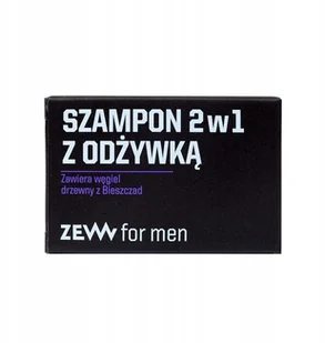 Zew For Men Zew For Men Szampon i Odżywka 2w1 Zawiera węgiel drzewny z Bieszczad 85 ml - Szampony dla mężczyzn - miniaturka - grafika 4