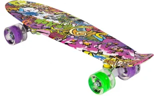 Enero Deskorolka plastikowa 22 cale graffiti galeriasportowa.pl-24574-0 - Deskorolki - miniaturka - grafika 4