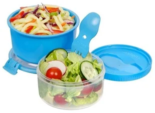Sistema pojemnik śniadaniowy 965ml z łyżeczką 21360 - Pojemniki kuchenne - miniaturka - grafika 2