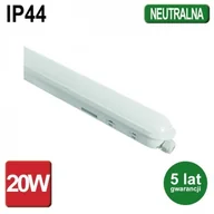 Oprawy, klosze i abażury - Spectrum LED OPRAWA LED LIMEA GIGANT 20W 60CM IK09 BARWA NEUTRALNA SLI028024NW - miniaturka - grafika 1