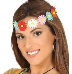 Guirca Opaska, "Wianek z kwiatkami", rozmiar uniwersalny - Gadżety dla niej i dla niego Guirca Opaska, "Wianek z kwiatkami", rozmiar uniwersalny - Gadżety dla niej i dla niego - miniaturka - grafika 2