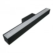 Oprawy, klosze i abażury - Bemko Kinkiet LED 565mm 15W 4000K 230V IP20 lampa natynkowa aluminiowa QUALIS grafit 7750 0000003121 - miniaturka - grafika 1