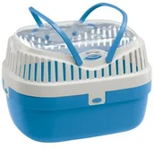 Akcesoria dla gryzoni - Ferplast Aladino pudełko transportowe na gryzonie, medium, niebieski - miniaturka - grafika 1