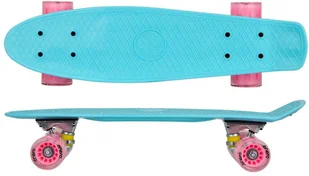 Enero Deskorolka plastikowa 22 cale niebieska LED - Deskorolki Enero Deskorolka plastikowa 22 cale niebieska LED - Deskorolki - miniaturka - grafika 5