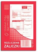 Druki akcydensowe - MICHALCZYK Prokop Rozliczenie zaliczki A6 40 kartek 409-5 - miniaturka - grafika 1