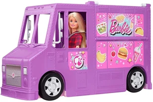 Barbie Foodtruck zestaw do kreatywnej zabawy GMW07 GMW07 - Akcesoria dla lalek - miniaturka - grafika 2