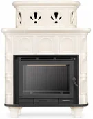 Piece wolnostojące - Ekoprojekt 996 Piec wolnostojący 13-15kW kolor beżowy spełnia anty-smogowy 99672854 - miniaturka - grafika 1