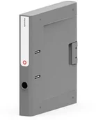 Segregatory - ORPLAST Plastikowy segregator na dokumenty NewBINDER 50mm szary 6078-uniw - miniaturka - grafika 1