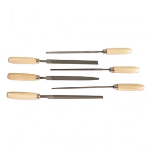 MEGA Pilniki kluczykowe iglaki zestaw 6szt. 69691 - Dłuta - miniaturka - grafika 2