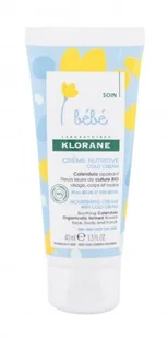 Klorane bebe krem odżywczy z Cold Cream 40 ml - Kremy dla dzieci - miniaturka - grafika 2