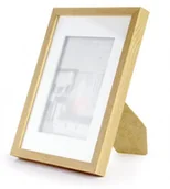 Ramki na zdjęcia - Icar Ramka 15X21(10x15) z passepartout EFEKT 3D kolor dębowy RIC68E3D00 - miniaturka - grafika 1