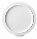 Talerze - Rosti Mepal małe spodków z melaminy lekkie i wytrzymałe P220 Biały 102604030600 - miniaturka - grafika 1