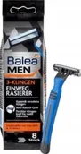 Maszynki do golenia i wkłady - Balea Maszynki Do Golenia Men 3-OSTRZA 8 Szt Am-mi - miniaturka - grafika 1