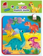 Układanki dla dzieci - Piankowe puzzle magnetyczne. Dinozaury - miniaturka - grafika 1