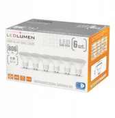Żarówki LED - LEDlumen Zestaw 6x Żarówka GU10 8W=60W Led 806lm - miniaturka - grafika 1