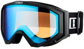 Gogle narciarskie - Bliz Edge Drop Okulary, matte black/light orange/blue multi 2021 Gogle 60001-13 - miniaturka - grafika 1