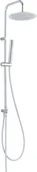 Zestawy prysznicowe - Laveo Pretto Kolumna natryskowa natynkowa chrom PLP00OX - miniaturka - grafika 1