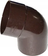 Rynny i akcesoria - Wavin Kolano Jednokielichowe Brązowe 110x67 Kanion - miniaturka - grafika 1