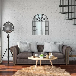 Intesi Lustro ścienne Okiennica czarne - Lustra - miniaturka - grafika 2