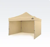 Pawilony ogrodowe - BRIMO Pawilon ogrodowy 3x3m - plus 3 ściany - Beżowy - miniaturka - grafika 1