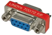Adaptery i przejściówki - Lindy Mini Gender Changer 9-drożny D żeński/żeński 70072 - miniaturka - grafika 1
