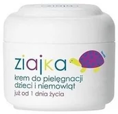 Balsamy do ust - Ziaja Ziajka krem do pielęgnacji dzieci i niemowląt od 1 dnia życia Żółwik 50ml 54665-uniw - miniaturka - grafika 1