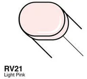Kredki, ołówki, pastele i pisaki - Copic COPIC Sketch Marker RV21 Light Pink 21075179 - miniaturka - grafika 1