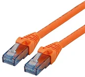 Kable miedziane - Rotronic ROLINE 21152700 kabel krosowy "Kat.6 A UTP, LSOH ", Component Level, pomarańczowy 0,3m 21152988 - miniaturka - grafika 1