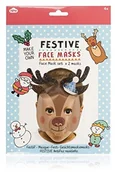 Kinder party - NPW np27310 Festive dzieki własne renifer/Snowman maska NP27310 - miniaturka - grafika 1
