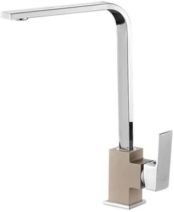 Laveo Kvadrato bateria zlewozmywakowa stojąca z wylewką L BLQ 465D produkcji BLQ 465D - Baterie kuchenne - miniaturka - grafika 2