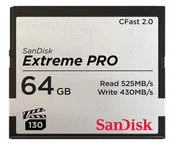 Karty pamięci - SanDisk Extreme Pro 64GB (SDCFSP-064G-G46D) - miniaturka - grafika 1
