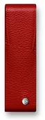 Etui na długopisy i pióra - Unbekannt Caran d d'ache Leman skórzany pokrowiec Pen Case, czerwony CD6202.770 - miniaturka - grafika 1