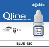Pozostałe akcesoria kosmetyczne - BIOEVOLUTION Pigment Bioevolution Blue 120 - Qline - 5ml 563 - miniaturka - grafika 1