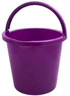 Miotły, szufle, mopy - Branq DOSTAWCA Wiadro z wylewką 10l 1200 Śliwka BRA000202 - miniaturka - grafika 1