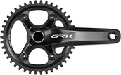 Części rowerowe - Shimano Shimano GRX FC-RX810 Mechanizm korbowy 1x11 42 zęby, black 172,5mm 2020 Korby I-FCRX8101DXB2 - miniaturka - grafika 1
