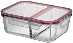 Kuchenprofi Lunch box S, bordowy, przezroczysty, 17,5x15x6 cm - Pojemniki kuchenne - miniaturka - grafika 6