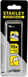 Stanley Ostrza łamane FATMAX CARBIDE 18 mm (50 sztuk) (STHT8-11818) - Nożyce i noże - miniaturka - grafika 4