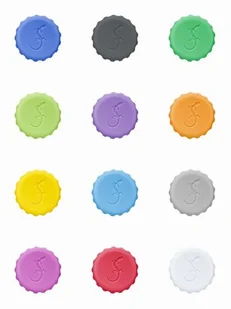 Lurch silikonowe korki do butelek 12 szt. śred 3 x 1 cm LU-00210228 - Pozostałe akcesoria barmańskie - miniaturka - grafika 2