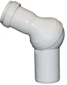 Rury - Kolano Kanalizacyjne Regulowane Redukcyjne 50/40 - miniaturka - grafika 1