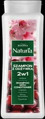 Szampony do włosów - Joanna Naturia Szampon do włosów 2w1 Wiśnia - włosy farbowane 500ml 123732 - miniaturka - grafika 1
