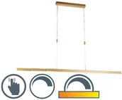 Lampy sufitowe - Paul Neuhaus Lampa wisząca regulowana złota LED zmiana temperatury barwowej - Julia - miniaturka - grafika 1