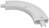 Karnisze - Łuk wewnętrzny przedłużeniowy GE1 biały - miniaturka - grafika 1
