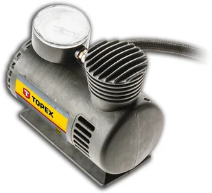 Topex grupa Kompresor akumulatorowy 12V z końcówkami do pompowania kół materacy piłek 97X501 97X501 - Pozostałe narzędzia pneumatyczne - miniaturka - grafika 2