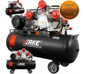 Sprężarki i kompresory - VERKE KOMPRESOR SPRĘŻARKA 100L 4KM 360l/m 230V VERKE V81118 - miniaturka - grafika 1