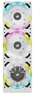 Chłodzenie wodne - Corsair Hydro X Series XD7 RGB pompa/zbiornik Combo - biały - 360 mm system płyt rozdzielczych - pompa D5 PWM - 140 ml Zbiornik - 36 indywidualnie adresowanych diod RGB - Czujnik temperatury CX-9040008-WW - miniaturka - grafika 1