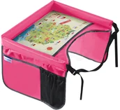 Akcesoria do fotelików - Tuloko Bezpieczny Stolik Podróżnika Różowy - miniaturka - grafika 1