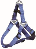 Szelki dla psów - Trixie Spinkę klasy premium uprząż dla psa, z jednym uchwytem ręcznym, średni, niebieski 4011905204529 - miniaturka - grafika 1