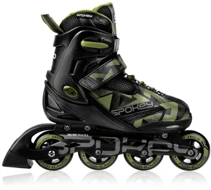 Spokey MAKAN Łyżworol BK/GR 32-35 - Rolki Spokey MAKAN Łyżworol BK/GR 32-35 - Rolki - miniaturka - grafika 5