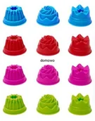 Formy do ciast - FOREMKI FORMA SILIKONOWA mini muffinki babeczki 12 - miniaturka - grafika 1